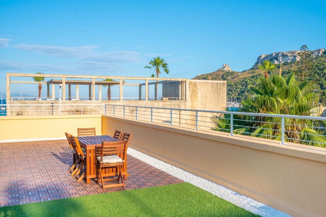 Terrazza Sella Del Diavolo - Vista Mare - Wifi Ac Apartment Cagliari Ngoại thất bức ảnh