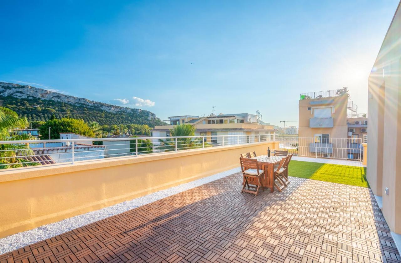 Terrazza Sella Del Diavolo - Vista Mare - Wifi Ac Apartment Cagliari Ngoại thất bức ảnh