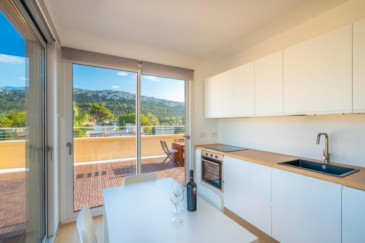 Terrazza Sella Del Diavolo - Vista Mare - Wifi Ac Apartment Cagliari Ngoại thất bức ảnh