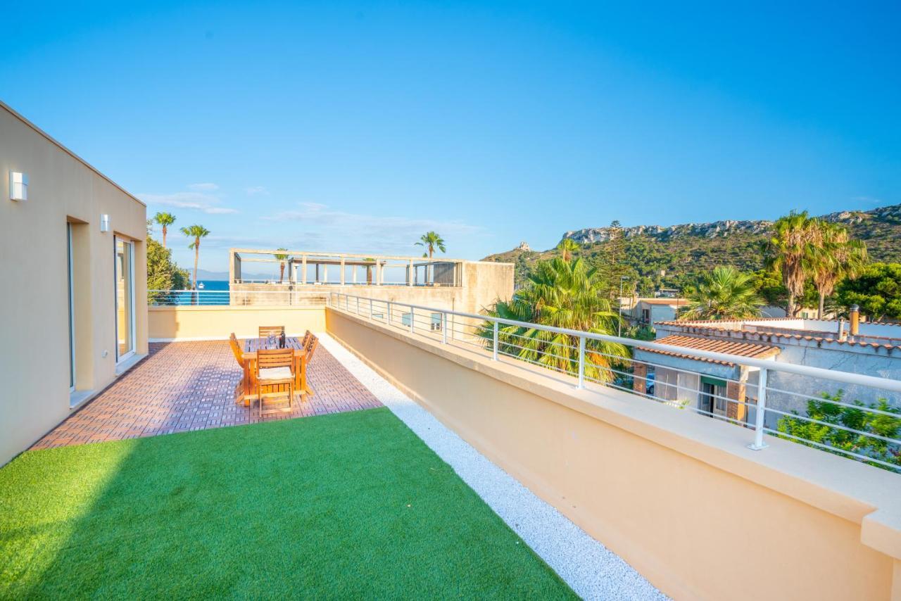 Terrazza Sella Del Diavolo - Vista Mare - Wifi Ac Apartment Cagliari Ngoại thất bức ảnh